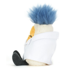 JELLY CAT AMUSEABLES BOILED EGG SCIENTIST OUTFIT