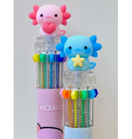 BC USA AXOLOTL 10 COLOR PEN