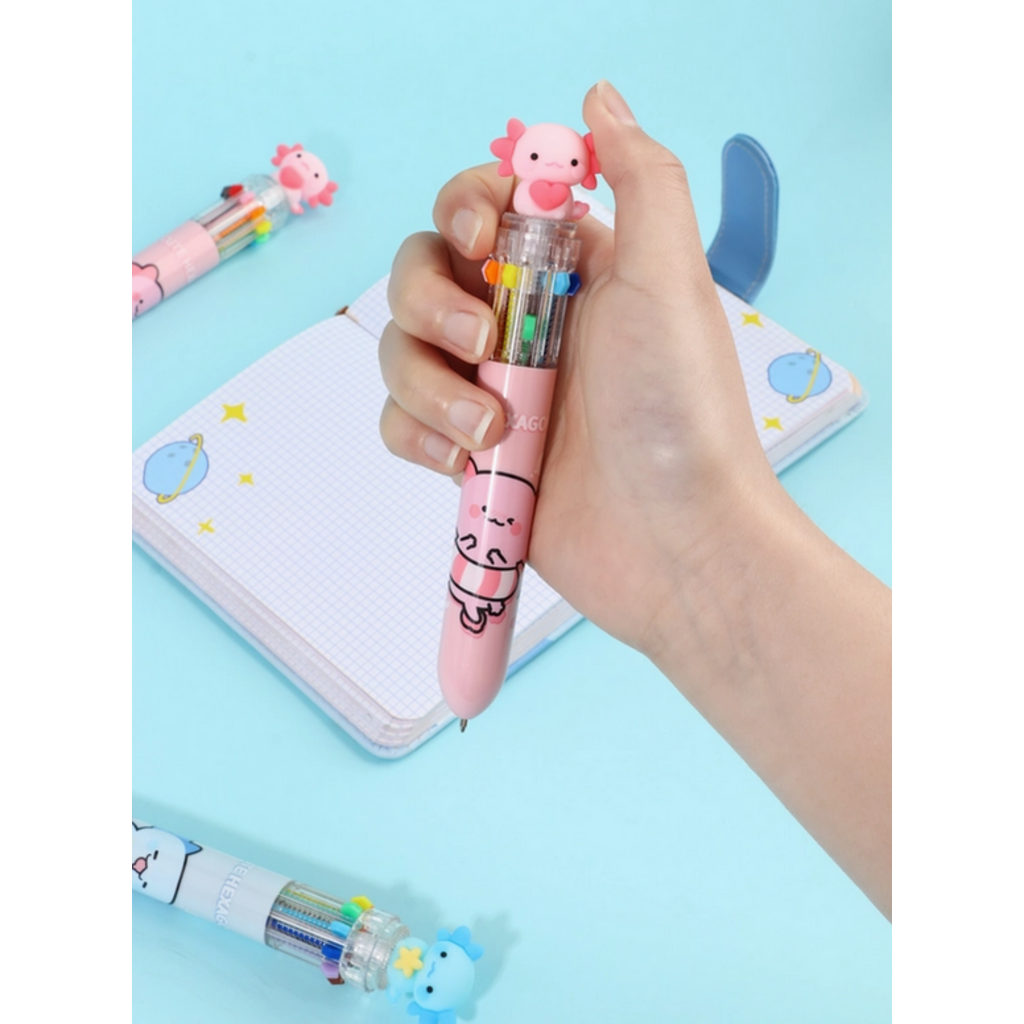 BC USA AXOLOTL 10 COLOR PEN