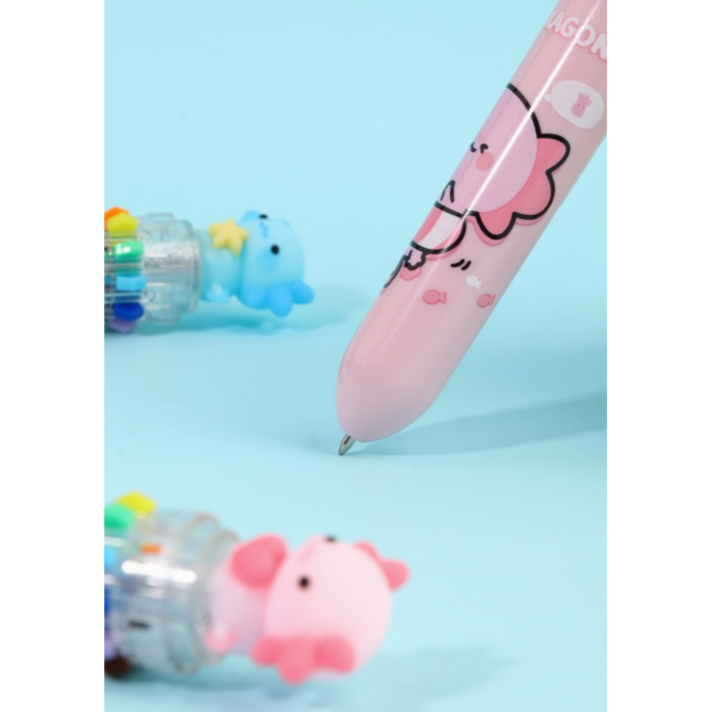 BC USA AXOLOTL 10 COLOR PEN