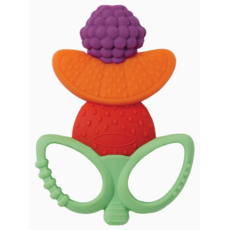 INFANTINO LIL' NIBBLES TEXTURED TEXTURED SILICONE TEETHER