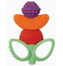 INFANTINO LIL' NIBBLES TEXTURED TEXTURED SILICONE TEETHER