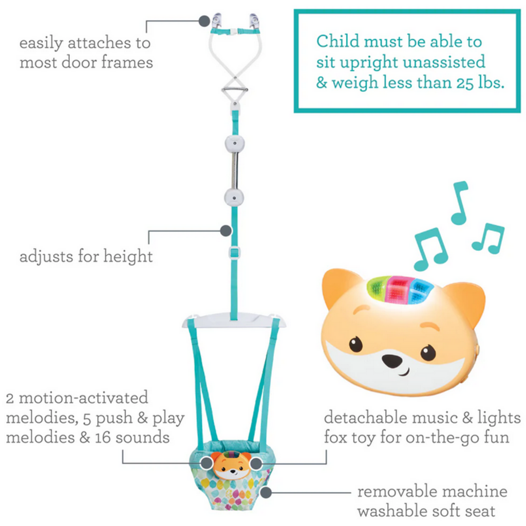 INFANTINO MUSIC & LIGHTS DOORWAY JUMPER