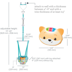 INFANTINO MUSIC & LIGHTS DOORWAY JUMPER