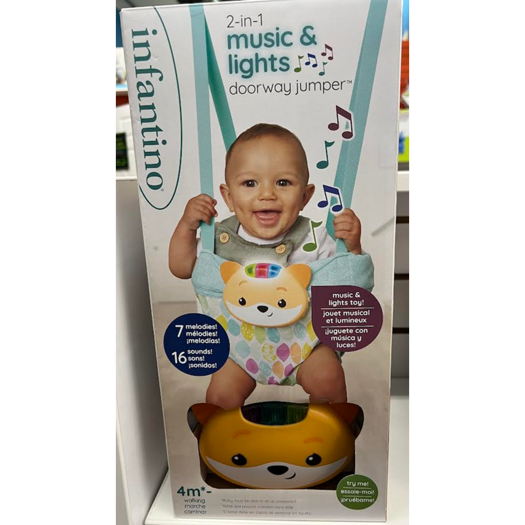 INFANTINO MUSIC & LIGHTS DOORWAY JUMPER