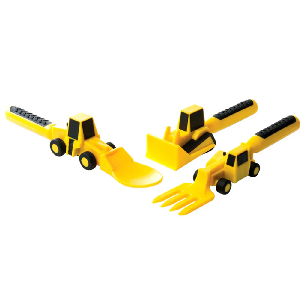 CONSTRUCTIVE EATING CONSTRUCTIVE EATING CONSTRUCTION SET OF 3 UTENSILS