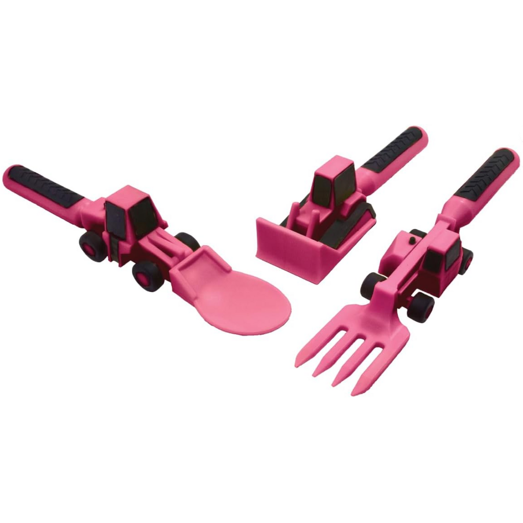 CONSTRUCTIVE EATING CONSTRUCTIVE EATING CONSTRUCTION SET OF 3 UTENSILS