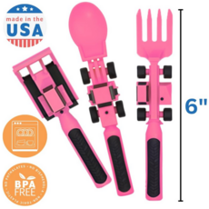 CONSTRUCTIVE EATING CONSTRUCTIVE EATING CONSTRUCTION SET OF 3 UTENSILS