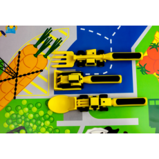 CONSTRUCTIVE EATING CONSTRUCTIVE EATING CONSTRUCTION SET OF 3 UTENSILS