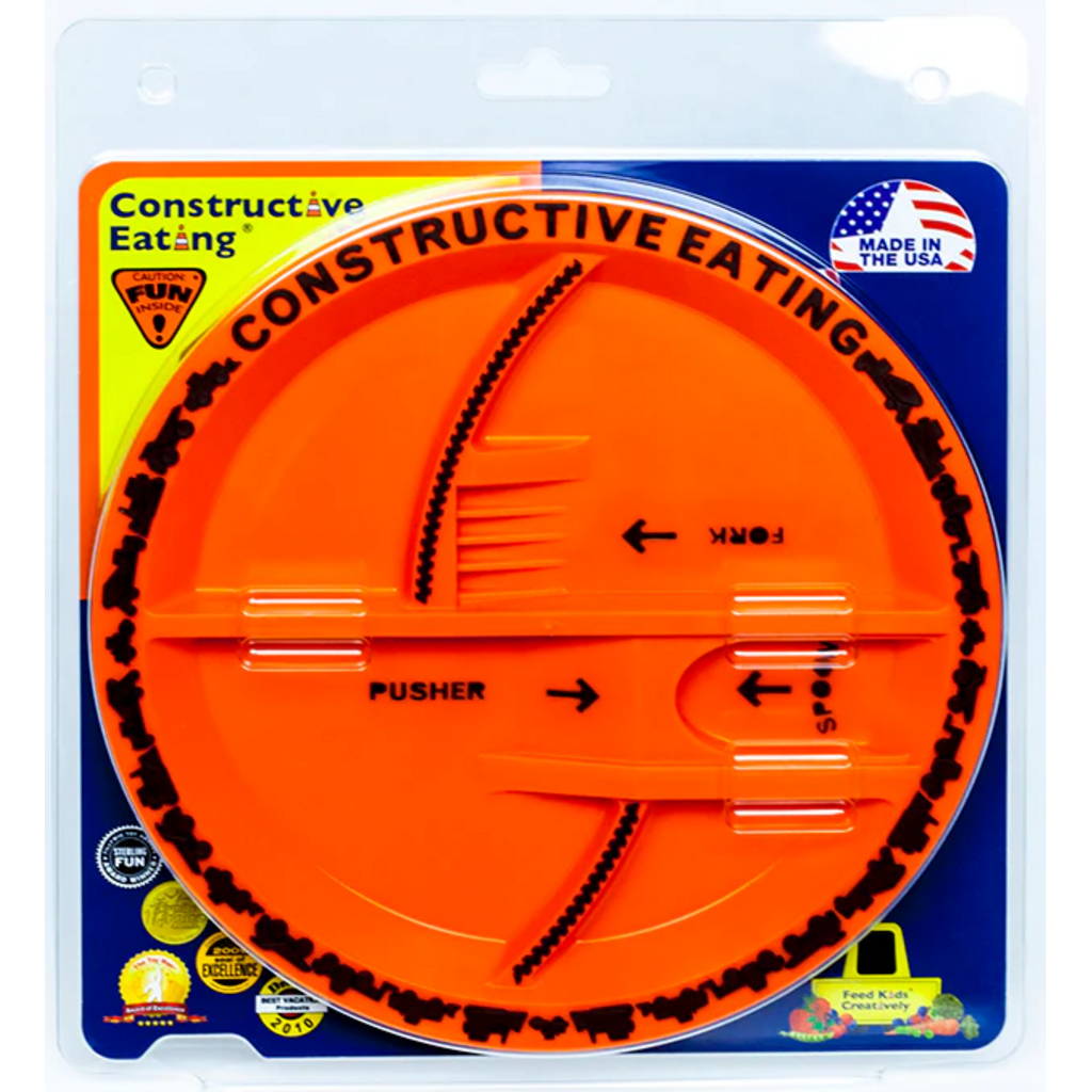 CONSTRUCTIVE EATING CONSTRUCTIVE EATING CONSTRUCTION PLATE
