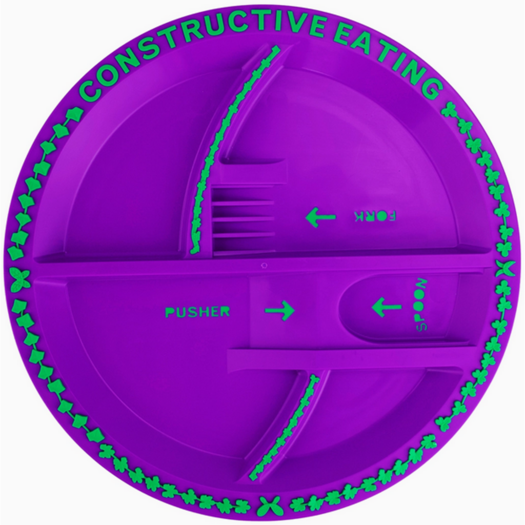 CONSTRUCTIVE EATING CONSTRUCTIVE EATING GARDEN FAIRY PLATE