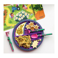 CONSTRUCTIVE EATING CONSTRUCTIVE EATING GARDEN FAIRY PLATE