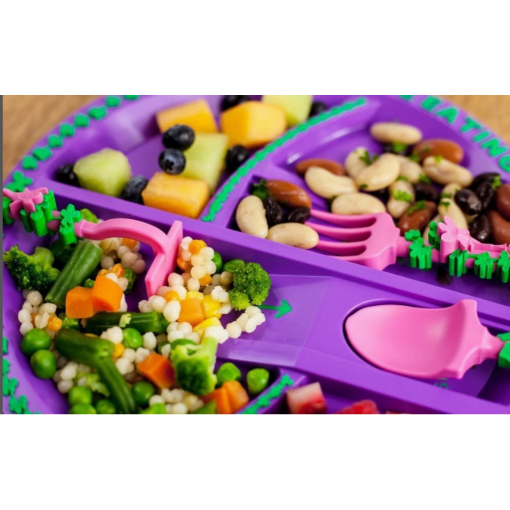CONSTRUCTIVE EATING CONSTRUCTIVE EATING GARDEN FAIRY PLATE