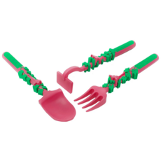 CONSTRUCTIVE EATING CONSTRUCTIVE EATING GARDEN FAIRY SET OF 3 UTENSILS