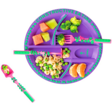 CONSTRUCTIVE EATING CONSTRUCTIVE EATING GARDEN FAIRY SET OF 3 UTENSILS