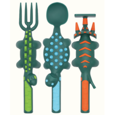 CONSTRUCTIVE EATING CONSTRUCTIVE EATING DINO SET OF 3 UTENSILS