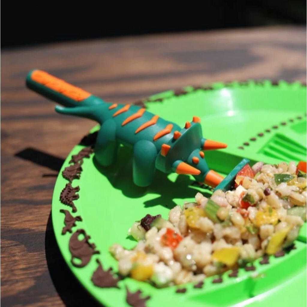 CONSTRUCTIVE EATING CONSTRUCTIVE EATING DINO SET OF 3 UTENSILS