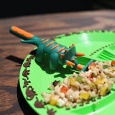 CONSTRUCTIVE EATING CONSTRUCTIVE EATING DINO SET OF 3 UTENSILS