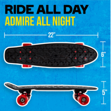 FLYBAR PLASTIC CRUISER SKATEBOARD