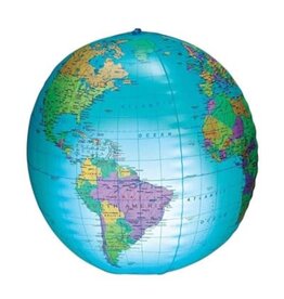ORIGINAL TOY COMPANY INFLATABLE GLOBE BALL