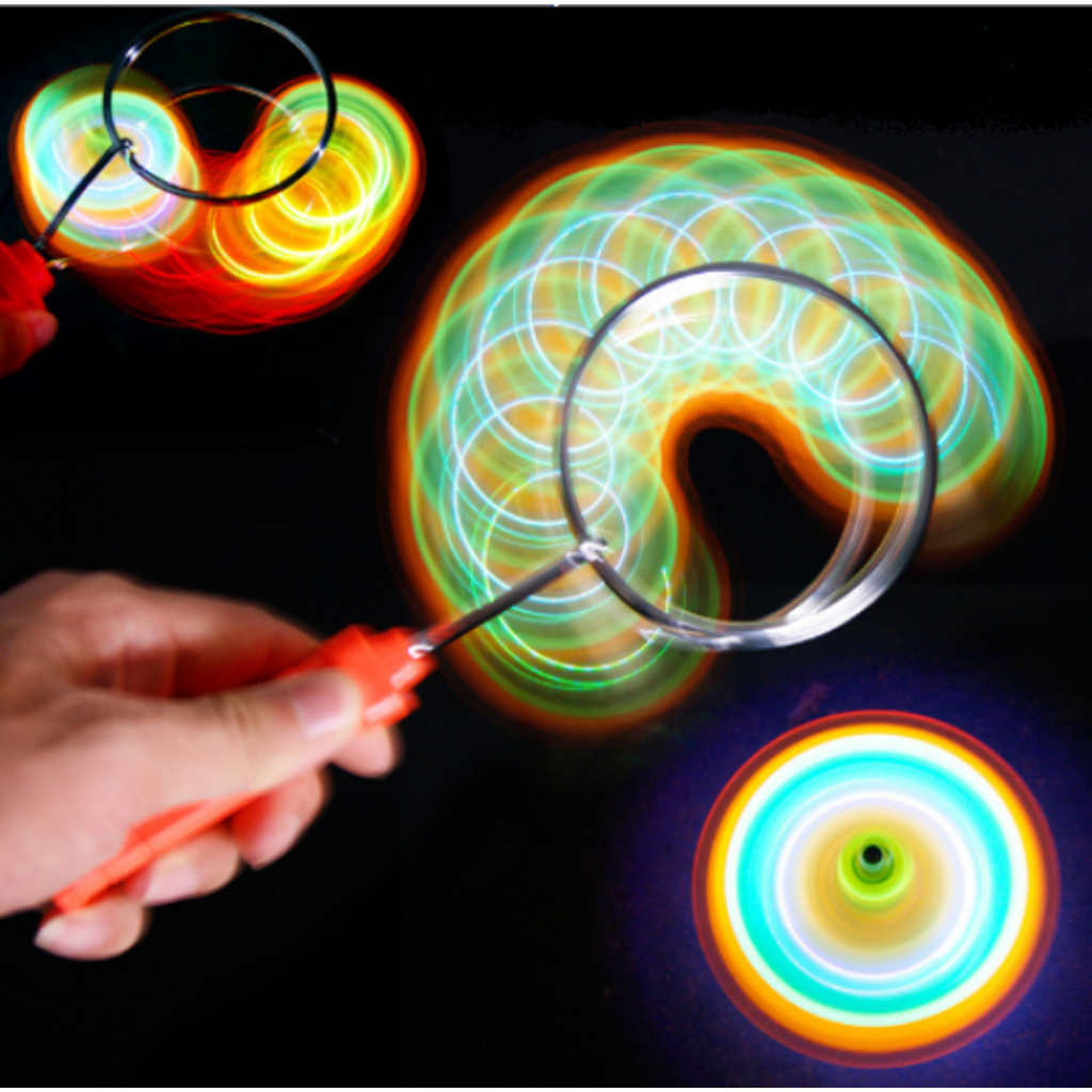 RAINBOW LIGHT EFFECT GYRO WHEEL