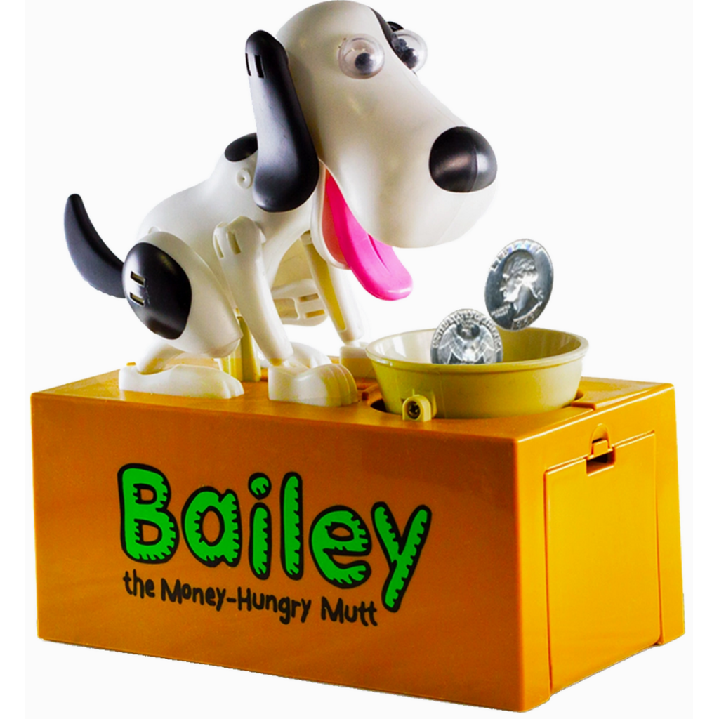 BAILEY MONEY HUNGRY MUTT BANK
