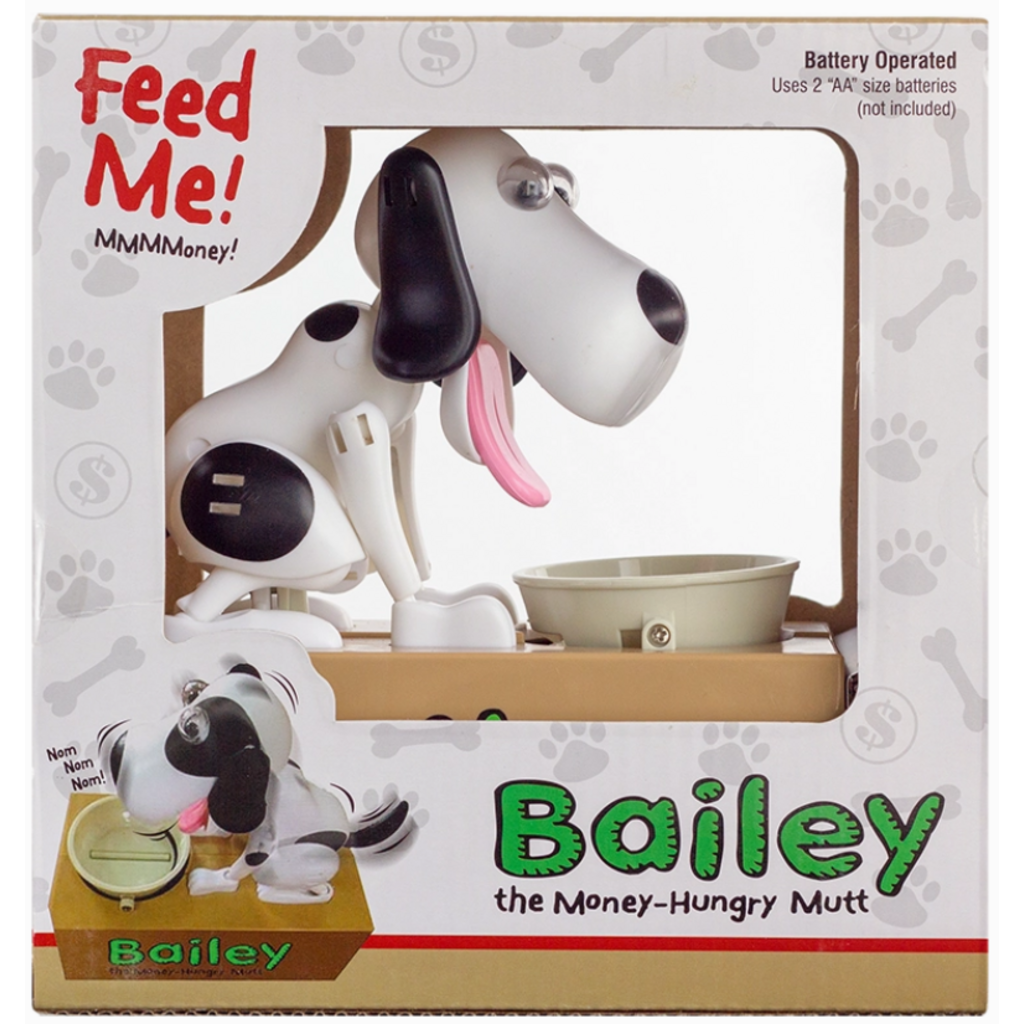BAILEY MONEY HUNGRY MUTT BANK