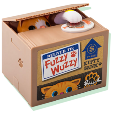 FUZZY WUZZY KITTY  BANK