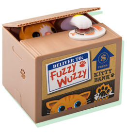 FUZZY WUZZY KITTY  BANK