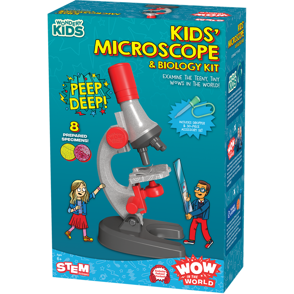 THAMES & KOSMOS KIDS MICROSCOPE & BIOLOGY KIT