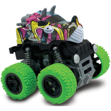 DINO-FAUR MINI FRICTION POWERED PUSH N GO 2 PACK