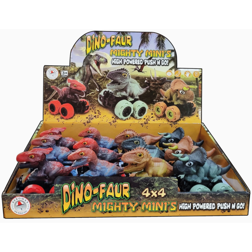 DINO-FAUR MIGHTY MINI FRICTION POWERED 4X4