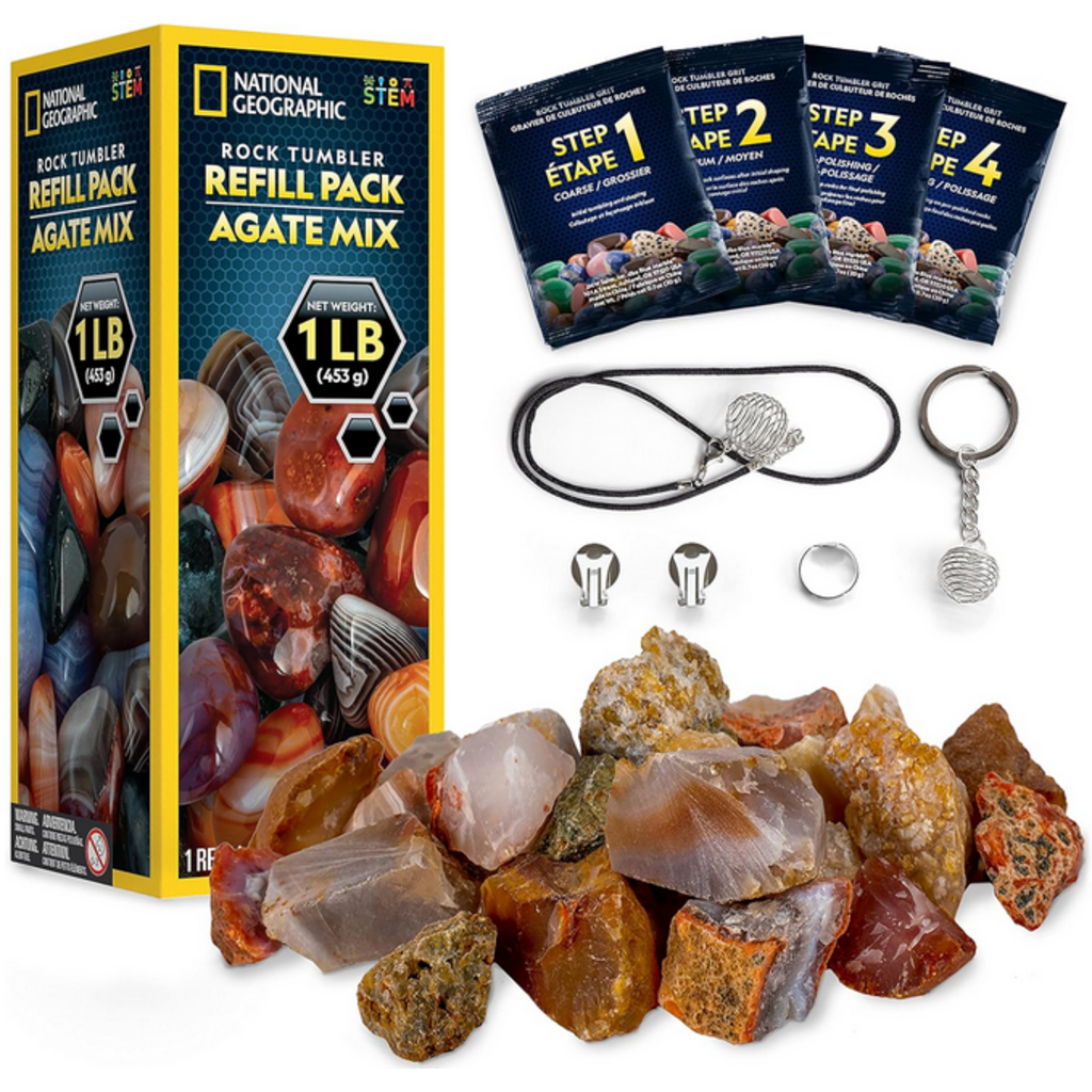 AGATE ROCK TUMBLER REFILL MIX