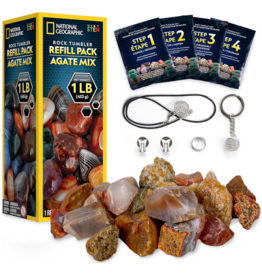 AGATE ROCK TUMBLER REFILL MIX