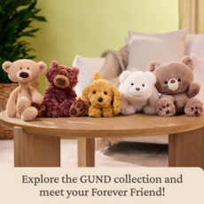 GUND KAI FOREVER FRIENDS  PROMISE BEAR