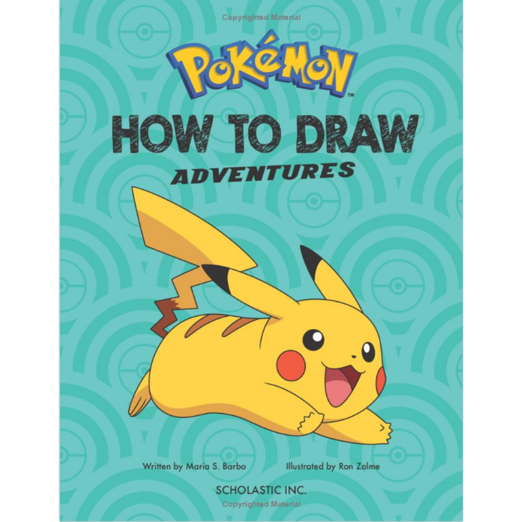 SCHOLASTIC HOW TO DRAW ADVENTURES POKEMON