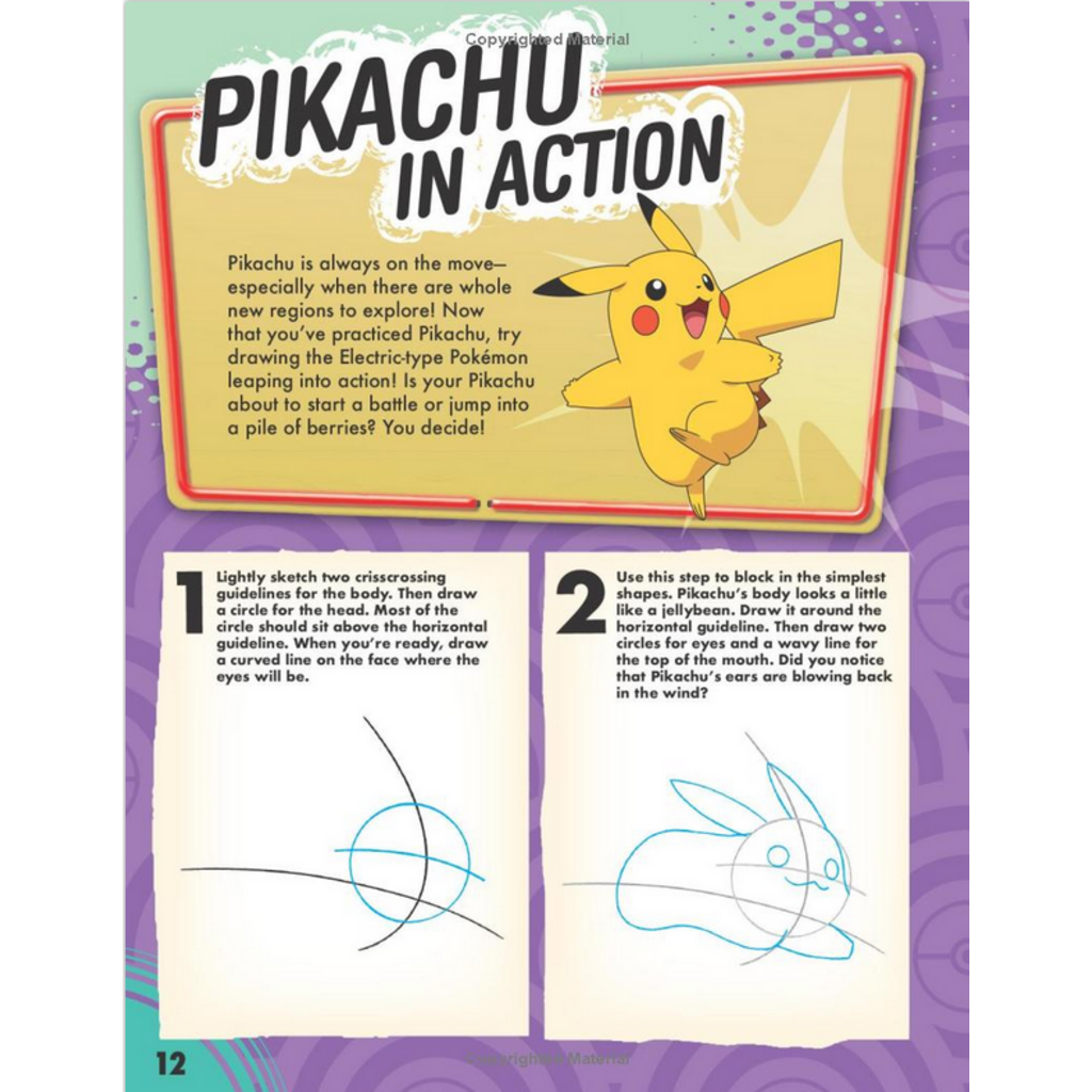 SCHOLASTIC HOW TO DRAW ADVENTURES POKEMON