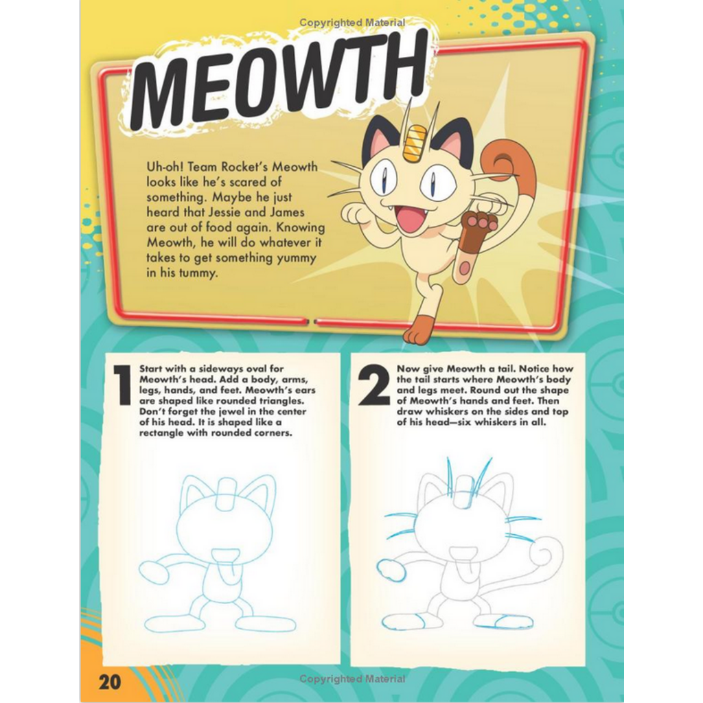 SCHOLASTIC HOW TO DRAW ADVENTURES POKEMON