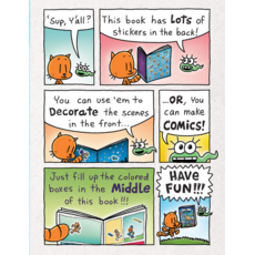 SCHOLASTIC DOG MAN OFFICIAL STICKER BOOK