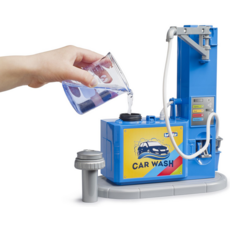 BRUDER TOYS AMERICA BWORLD FILLING STATION AND CAR WASH