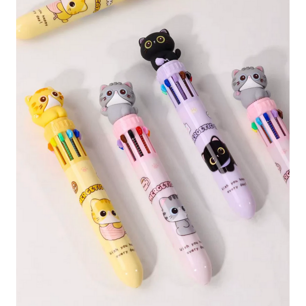 BC USA CAT 10 COLOR PEN