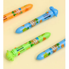 BC USA DINOSAUR 10 COLOR PEN