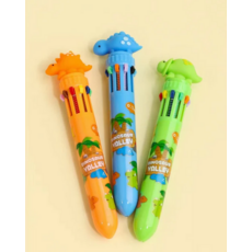 BC USA DINOSAUR 10 COLOR PEN