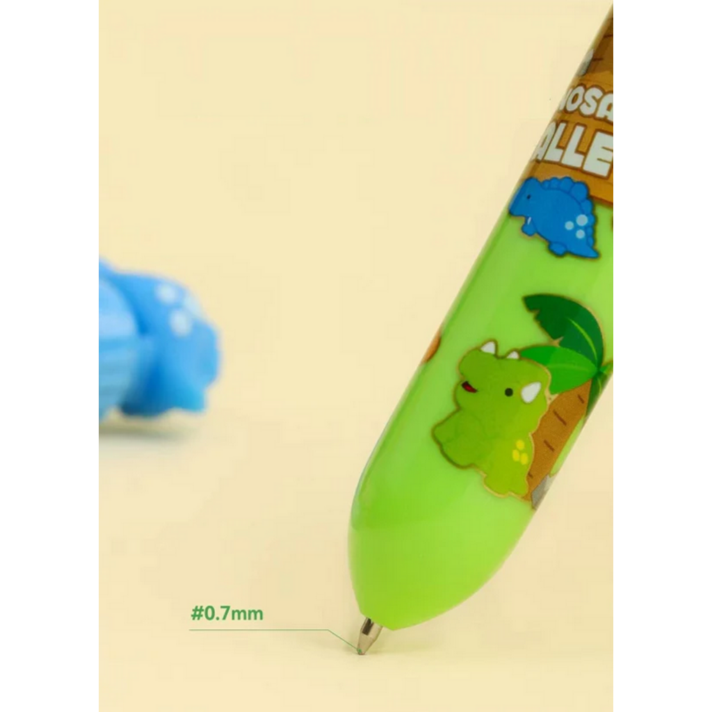 BC USA DINOSAUR 10 COLOR PEN