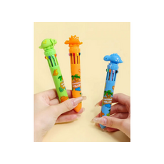 BC USA DINOSAUR 10 COLOR PEN