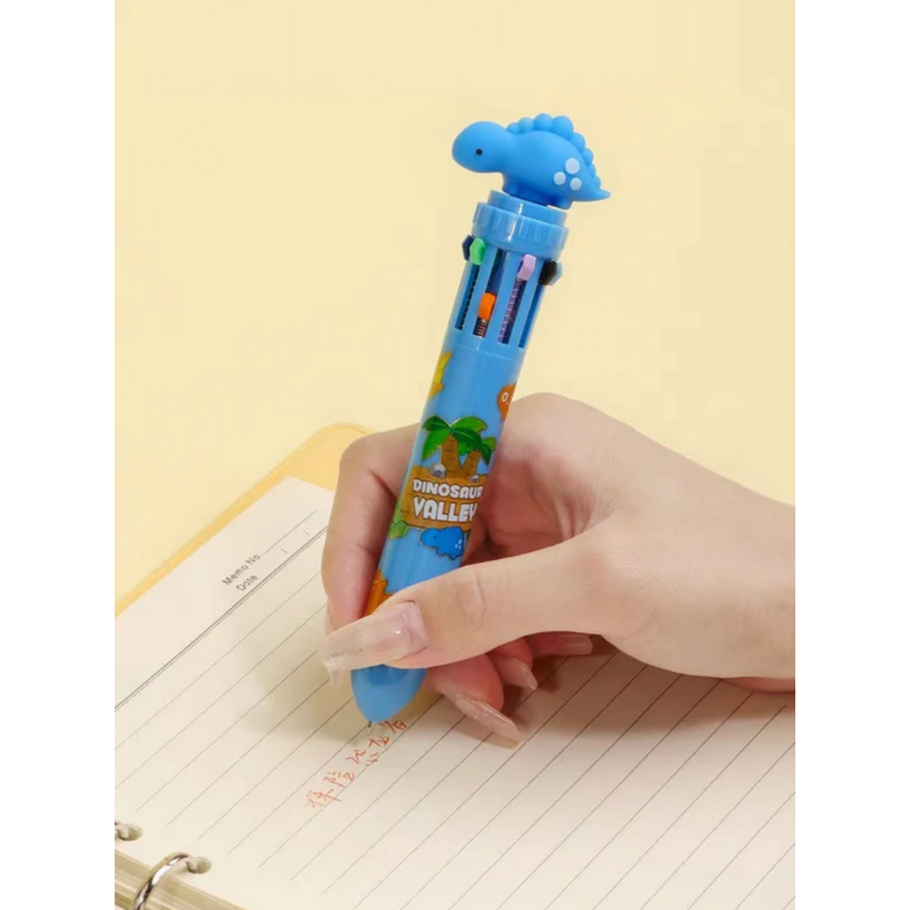 BC USA DINOSAUR 10 COLOR PEN