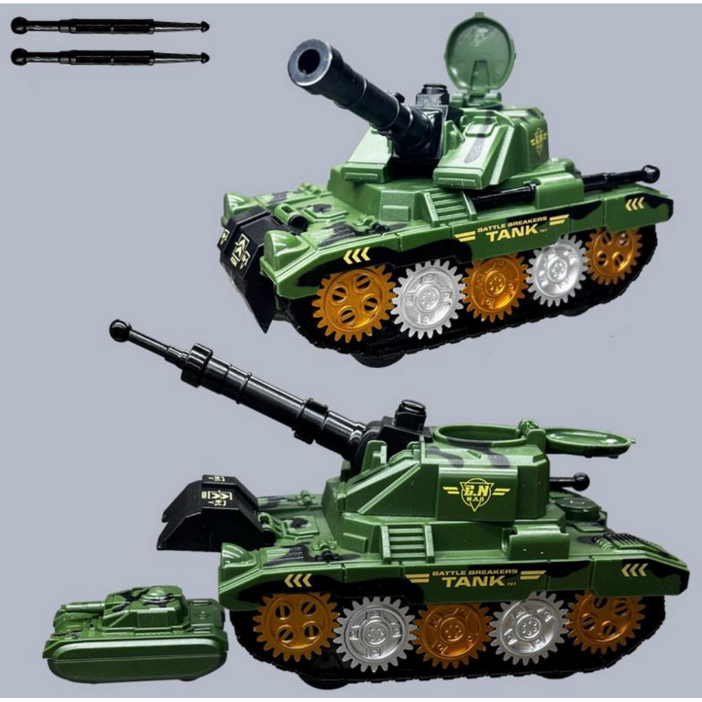 BATTLE TANK WITH MINI TANK