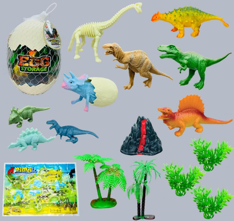 DINOSAUR EGG PLAY SET