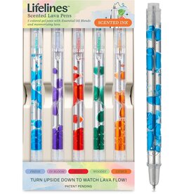 LIFELINES SCENTED LAVA GEL PEN SET