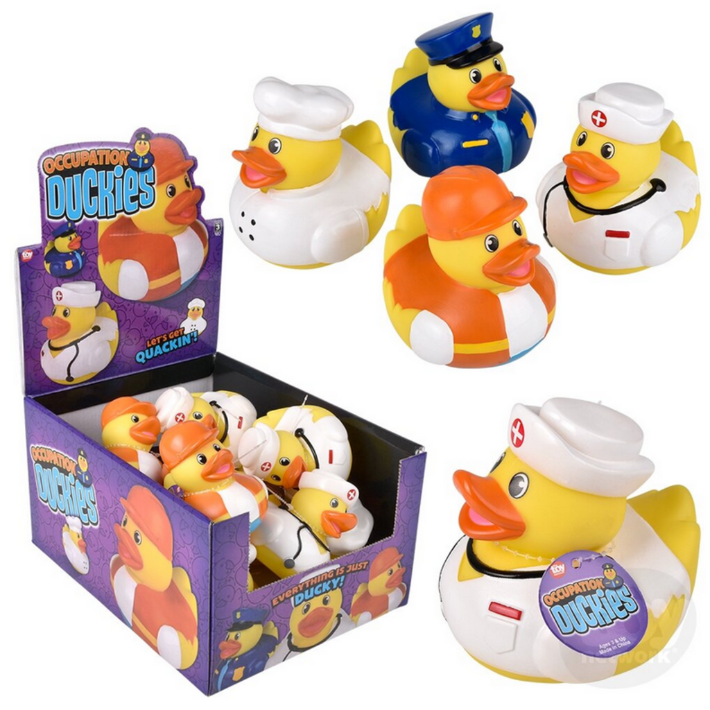 THE TOY NETWORK OCCUPATION RUBBER DUCK